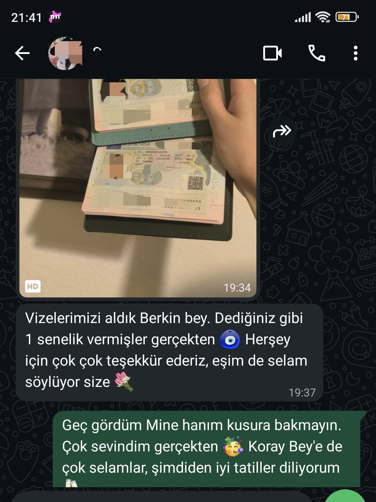 Schengen 1 yıllık çift vize